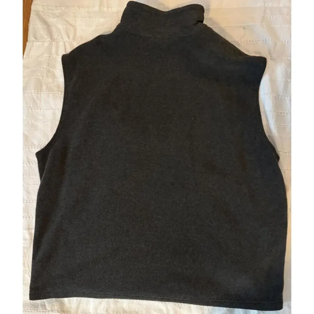 Columbia Sportswear Gray Vest Men's XXL Full Zip & 2 Pockets